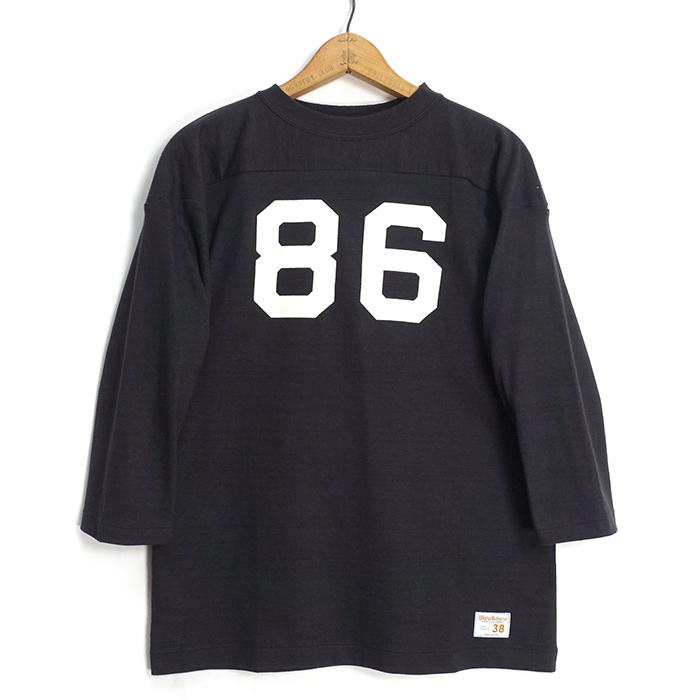 WAREHOUSE（ウエアハウス） [4063NO86] 7分袖 フットボールTシャツ 