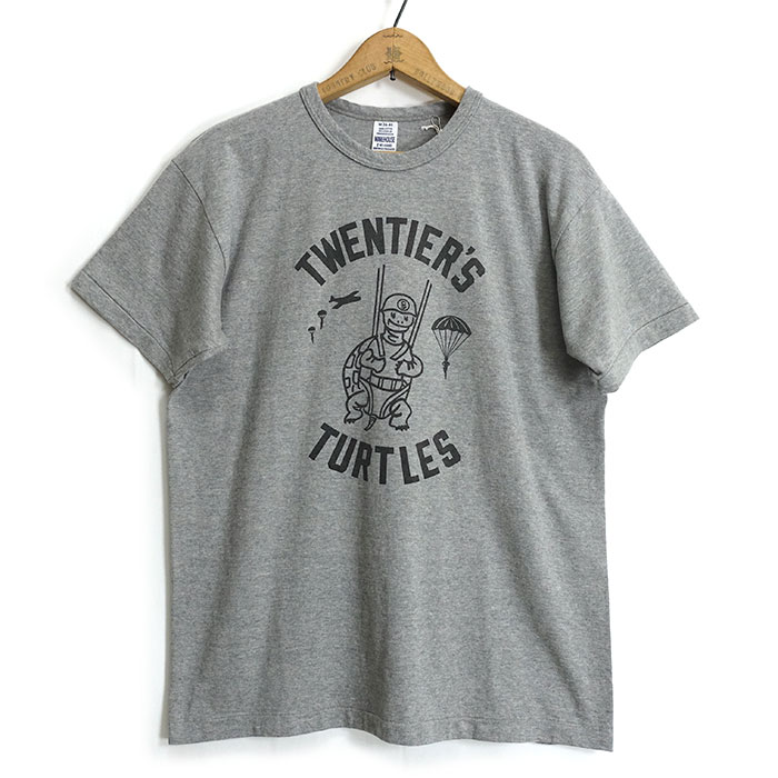 [メール便可]ウエアハウス WAREHOUSE [4064TUR] セコハン 半袖 Tシャツ "TURTLES" 日本製｜cleverwebshop｜03