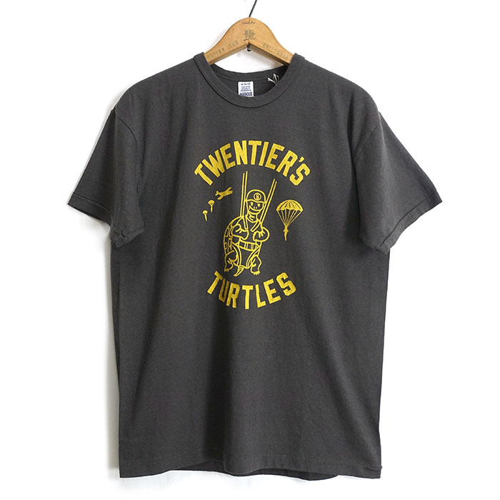 [メール便可]ウエアハウス WAREHOUSE [4064TUR] セコハン 半袖 Tシャツ "TURTLES" 日本製｜cleverwebshop｜04