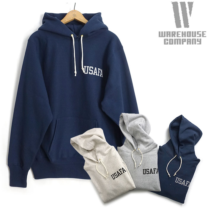 T*)様 warehouse usafa 別注スウェット　ウェアハウス　navy 楽天市場】ウェアハウス WAREHOUSE 長袖 ハーフジップ プリント