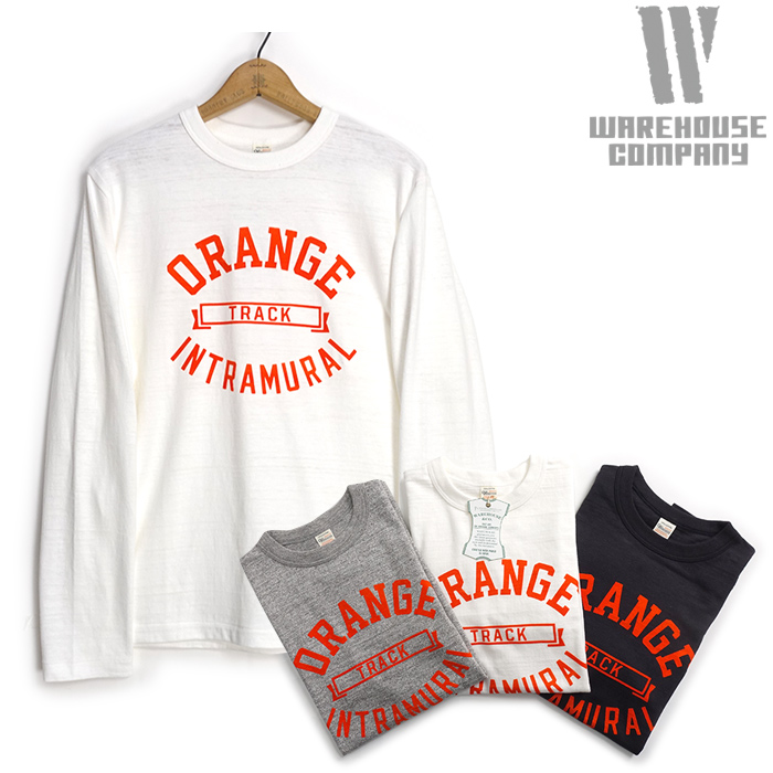 WAREHOUSE（ウエアハウス） [5906] 長袖 クルーネック Tシャツ ロンT