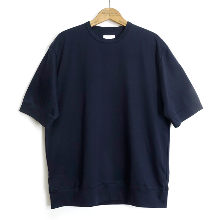 Re made in tokyo japan [6022S-CT] 半袖 ワイド ドレス Tシャツ Half Sleeve Wide Dress T-shirt 日本製｜cleverwebshop｜03