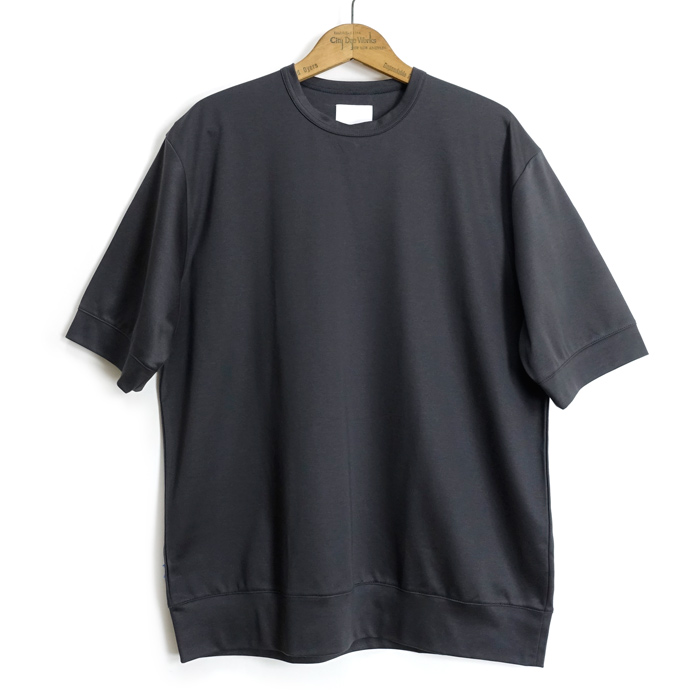 Re made in tokyo japan [6022S-CT] 半袖 ワイド ドレス Tシャツ Half Sleeve Wide Dress T-shirt 日本製｜cleverwebshop｜04