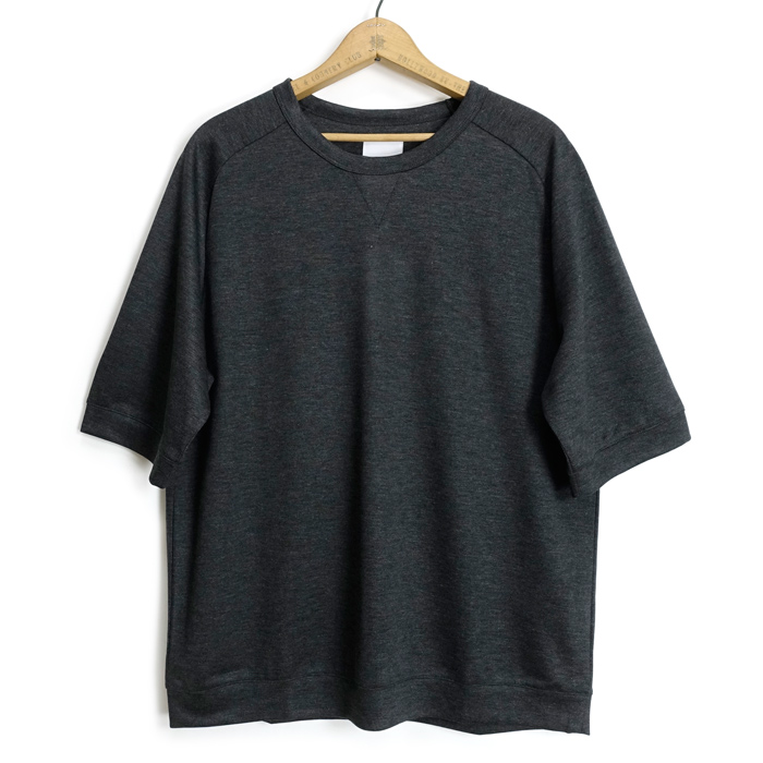 [メール便可] Re made in tokyo japan [7622S-CT]半袖 サマーニット Tシャツ Viscose Kint Wide T-shirts 日本製｜cleverwebshop｜03