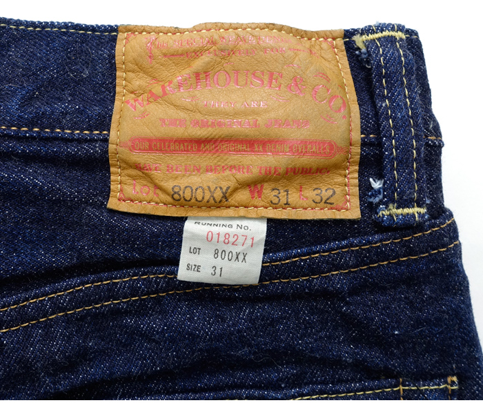 WAREHOUSE（ウエアハウス） WAREHOUSE Lot 800XX(STANDARD