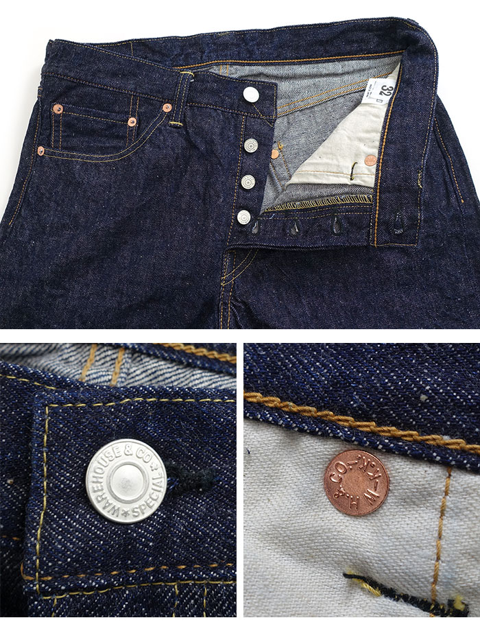 WAREHOUSE ウエアハウス Lot 900XX(SLIM) 13.5oz テーパード
