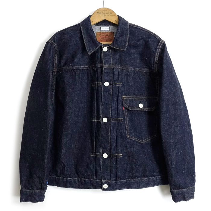 ウエアハウス WAREHOUSE Gジャン 1st デニムジャケット Lot DD-2001(T BACK STYLE)  ONE WASH 日本製｜cleverwebshop｜02