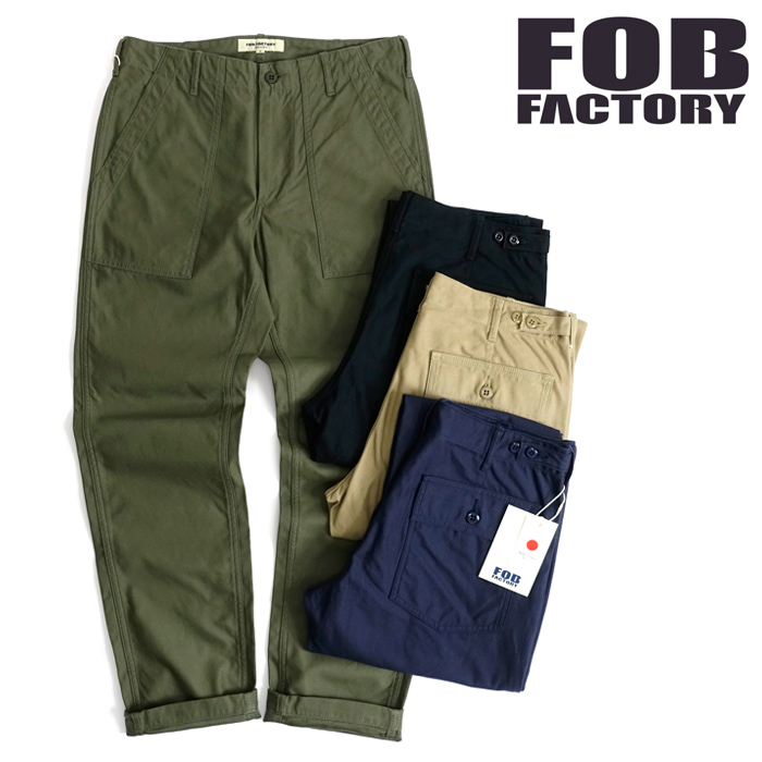 FOB FACTORY FOBファクトリー [F0431] ベイカーパンツ BAKER