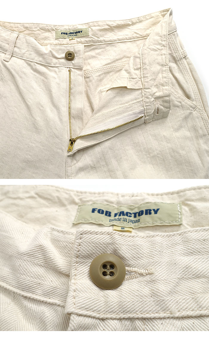 FOB FACTORY FOBファクトリー [F0485] HBT ぺインター パンツ