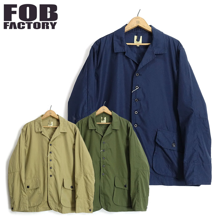 FOB FACTORY FOBファクトリー　ピケ ジャケット　2ndモデル　M 楽天市場】【8％OFFクーポン対象】FOB FACTORY（FOBファクトリー