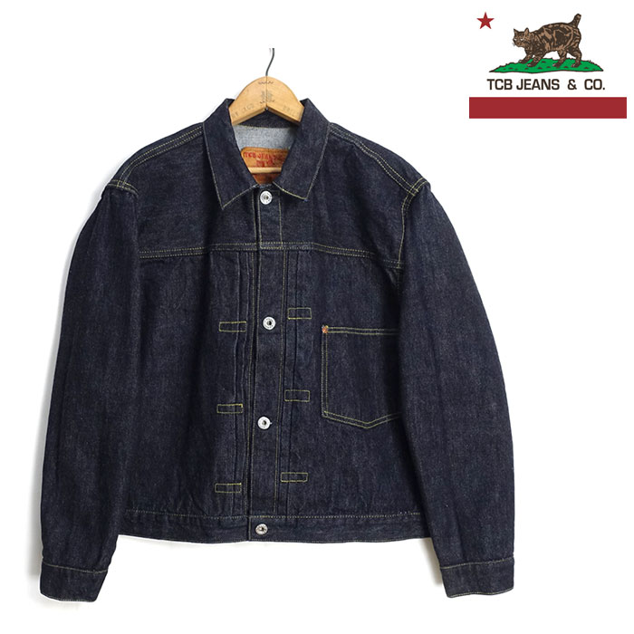 TCB ジーンズ jeans [NEWS40SJK] New S40's Jacket 14oz 大戦モデル