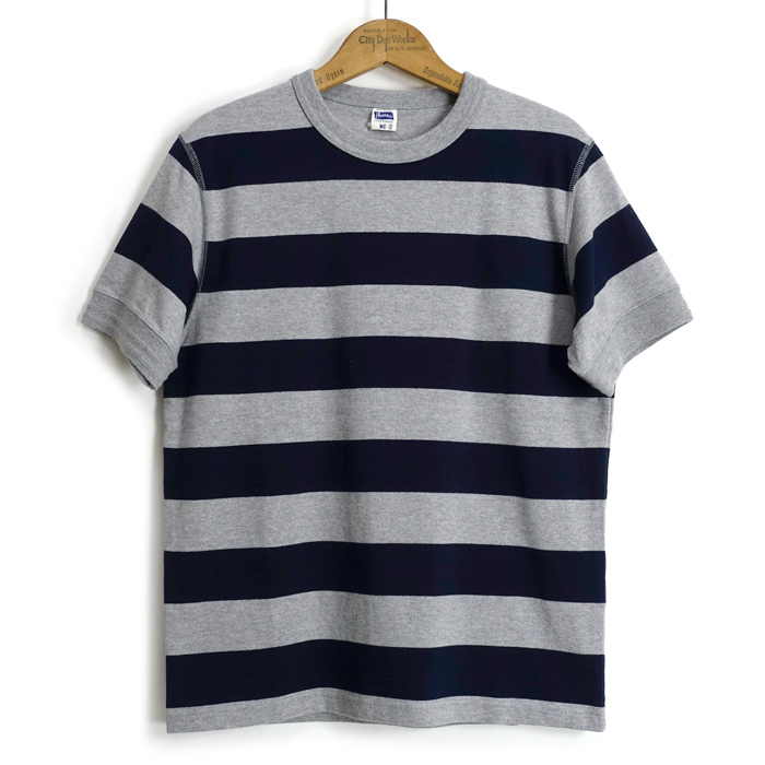 [メール便可]フェローズ Pherrow's [PTC3-SB] 半袖 ボーダーTシャツ 日本製｜cleverwebshop｜04