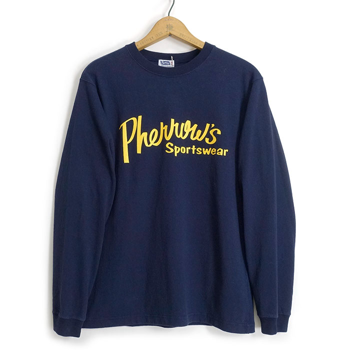 Pherrow's（フェローズ） [メール便可]フェローズ [PLT-1] 長袖 ロゴ