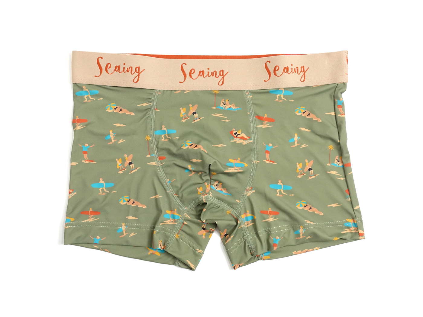 Seaing（シーング） シーイング [S6003] 高機能ボクサーパンツ Boxer Pants BEACH PEOPLE アンダーウェア ...
