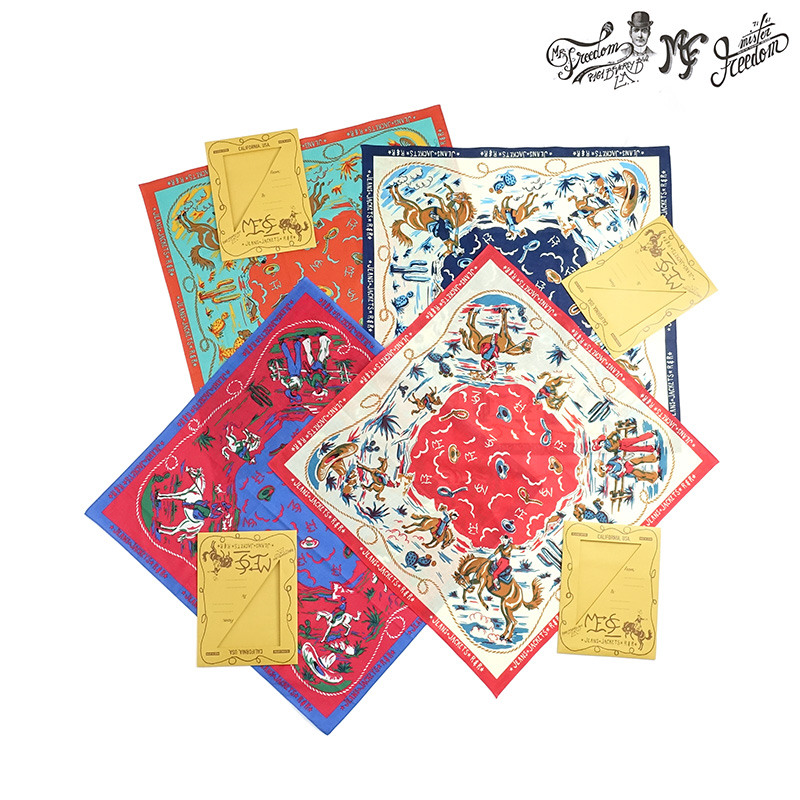 SUGAR CANE [メール便可]MISTER FREEDOM × SUGARCANE [SC02766] 23”×23