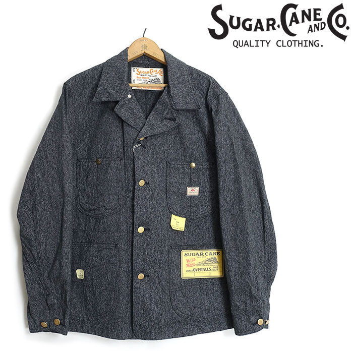 SUGAR CANE シュガーケーン [SC14373] 9oz. ブラック コバート ワーク