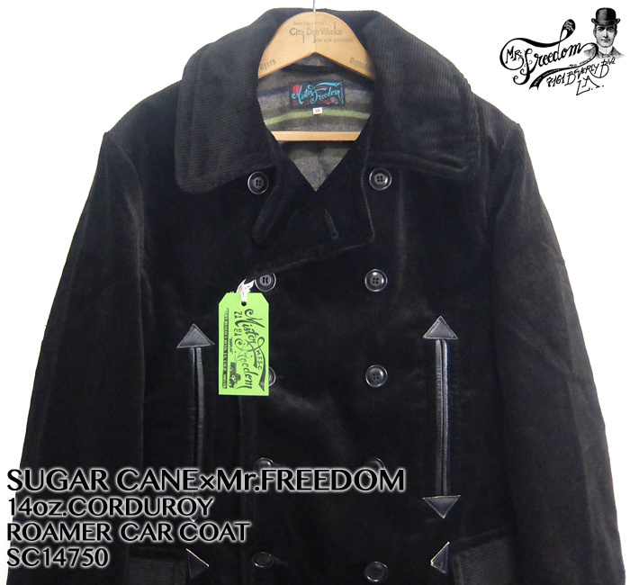 SUGAR CANE Mister Freedom×SUGAR [SC14750]14oz コーデュロイ カー