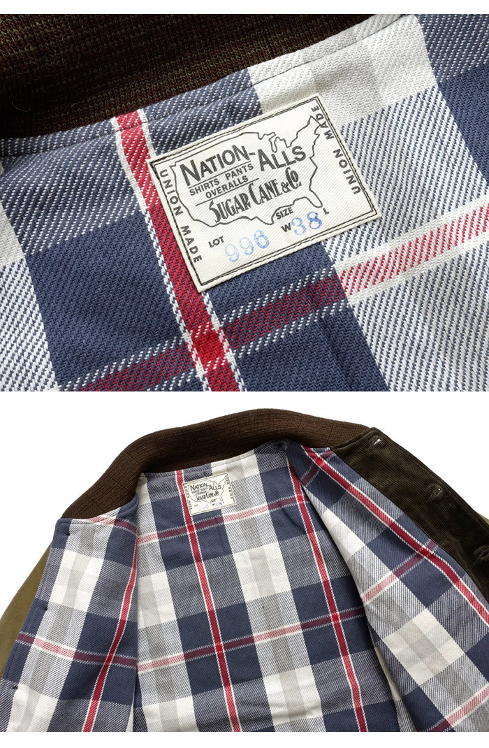 SUGAR CANE シュガーケーン [SC14996] FICTION ROMANCE コーデュロイ