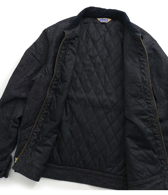 シュガーケーン　91-bタイプ　デニムワークジャケット　SC15609 　L magic-u-co_sc15609bl