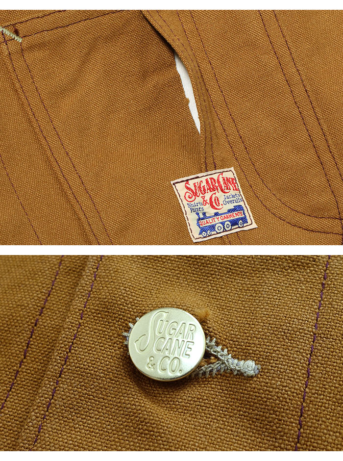 SUGAR CANE シュガーケーン SUGARCANE [SC15657] 13oz. ブラウンダック