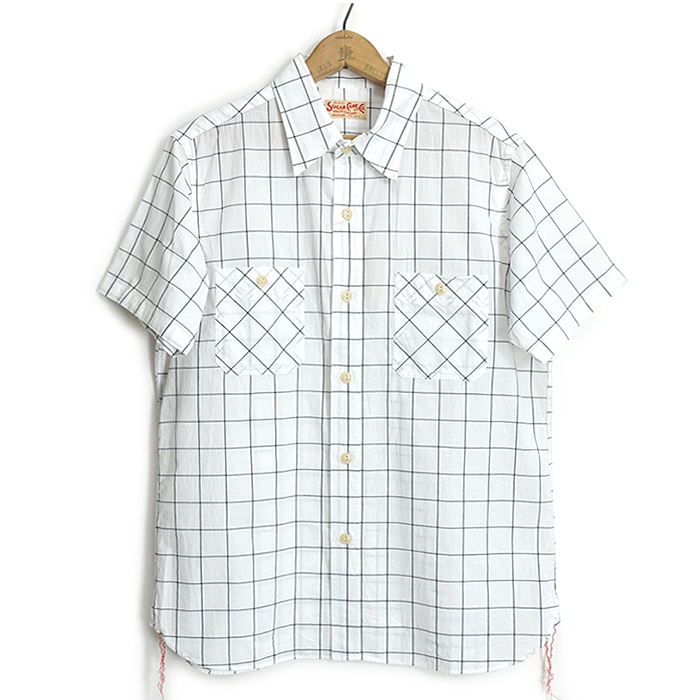 SUGAR CANE シュガーケーン [SC39290] ウインドウペンチェック半袖