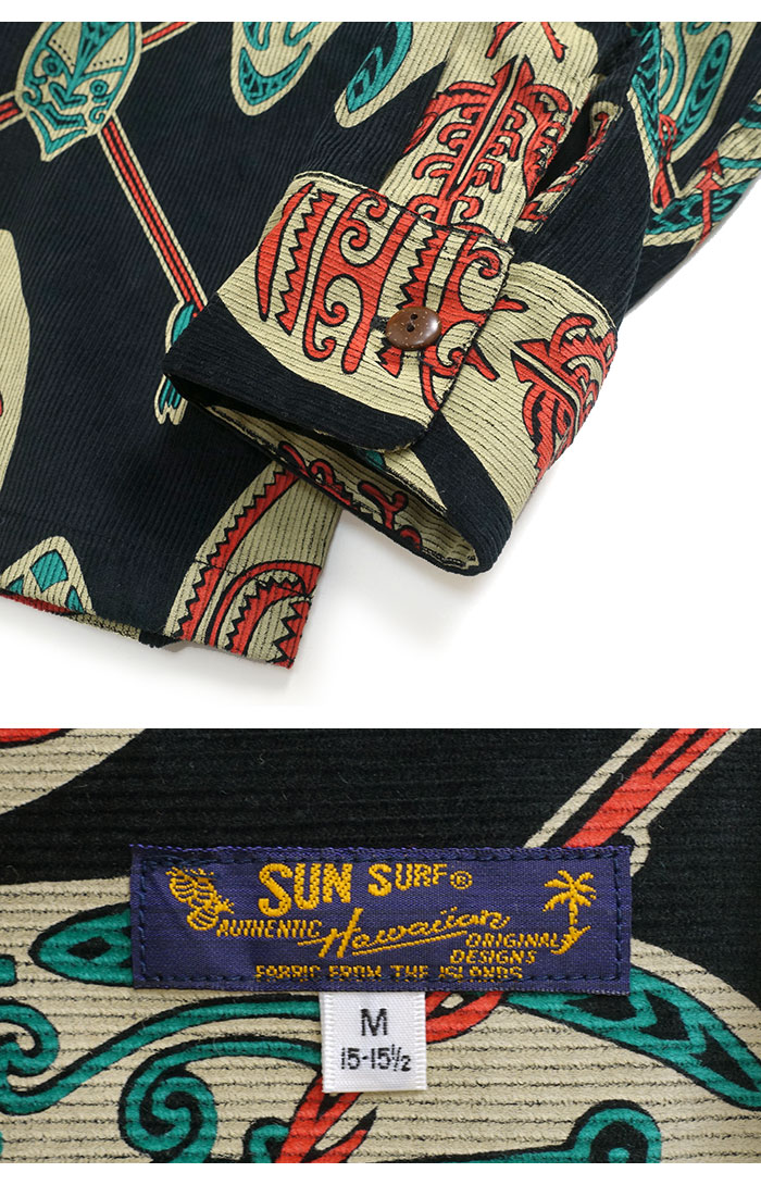 SUN SURF サンサーフ SunSurf [SS29581] 長袖 コーデュロイシャツ
