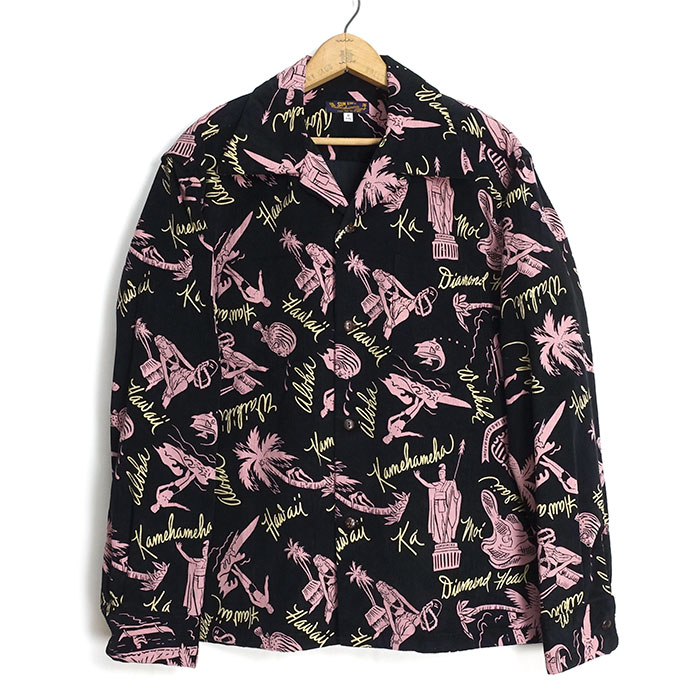 長袖アロハシャツ（東洋エンタープライズ／メンズトップス