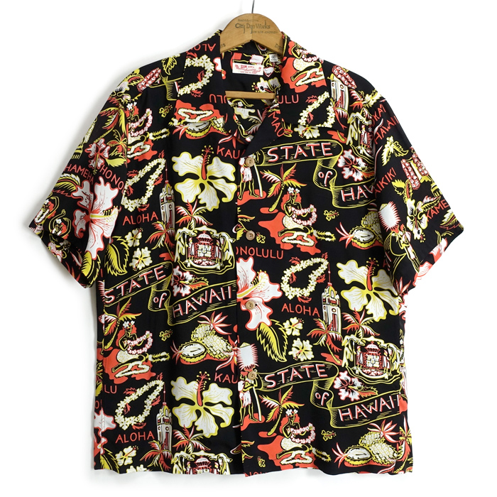 ケオニ オブ ハワイ　サンサーフ アロハシャツ 総柄 SS34181 白　青 楽天市場】SUNSURF サンサーフ KEONI OF HAWAII ケオニ オブ
