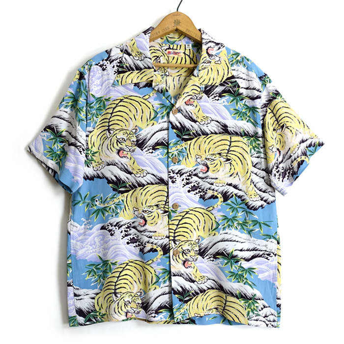 サンサーフ SunSurf [SS39014] 2023年モデル 半袖 アロハシャツ RAYON HAWAIIAN SHIRT 