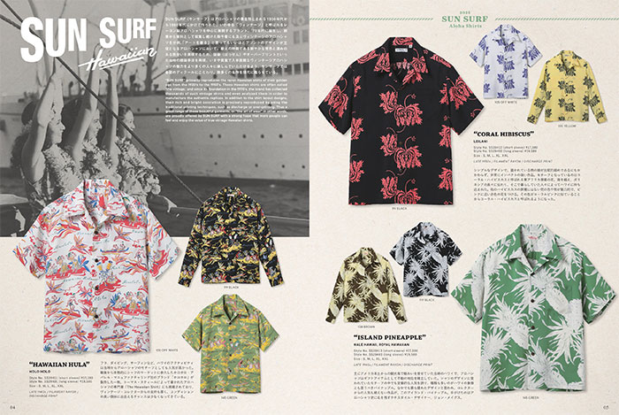 Tシャツ・カットソー SUN SURF FW25 \" Pineapple\" Shirt (SS39413 145) SUN SURF サンサーフ SunSurf [SS39413] 2025年モデル 半袖