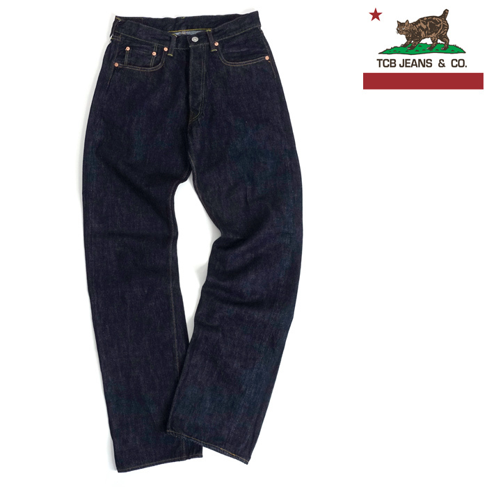 TCB ジーンズ TCB jeans [TCB-50S] Jeans 50’s XX Model Leather-Like Patch 50年代  紙パッチ XXモデル 日本製
