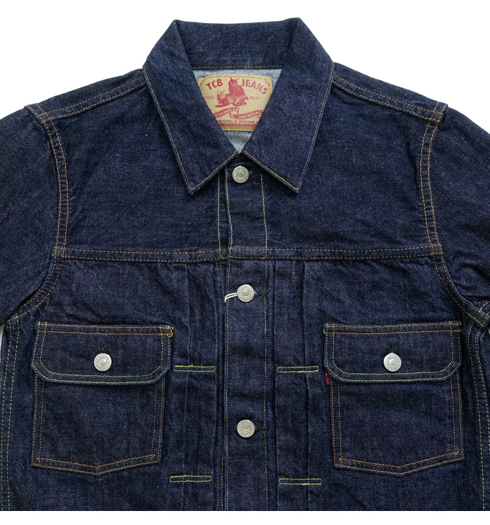 TCBジーンズ TCB jeans [50SJK] 50's デニムジャケット Jacket 日本製