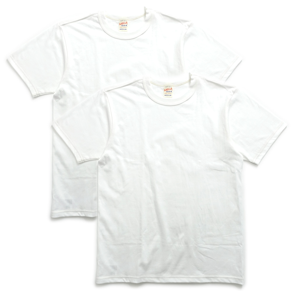 [メール便可] ホワイツビル WHITESVILLE [WV73544] 2枚入りパックTシャツ 2PACKS T-SHIRTS 日本製｜cleverwebshop｜02