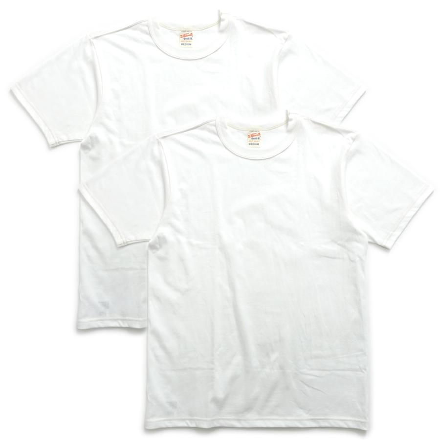 [メール便可] ホワイツビル WHITESVILLE [WV73544] 2枚入りパックTシャツ 2PACKS T-SHIRTS 日本製｜cleverwebshop｜02
