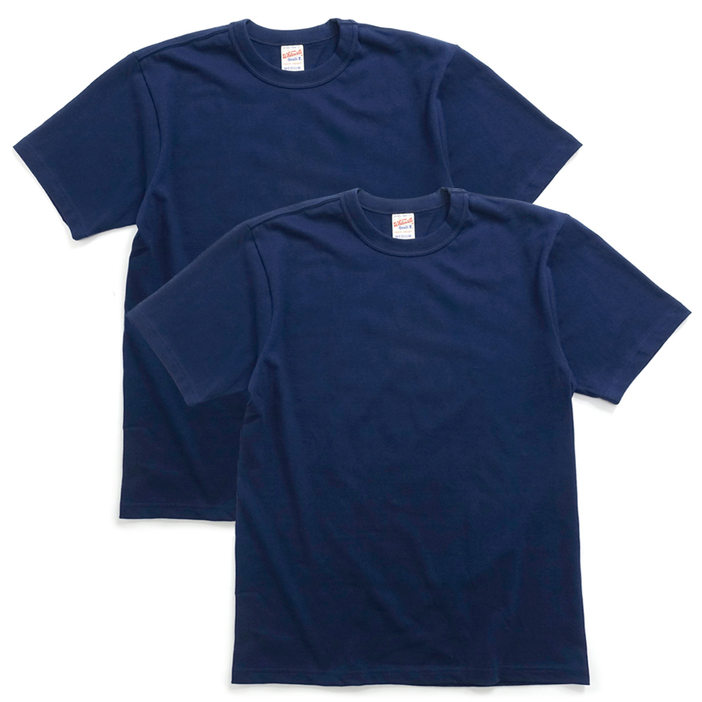 [メール便可] ホワイツビル WHITESVILLE [WV73544] 2枚入りパックTシャツ 2PACKS T-SHIRTS 日本製｜cleverwebshop｜04