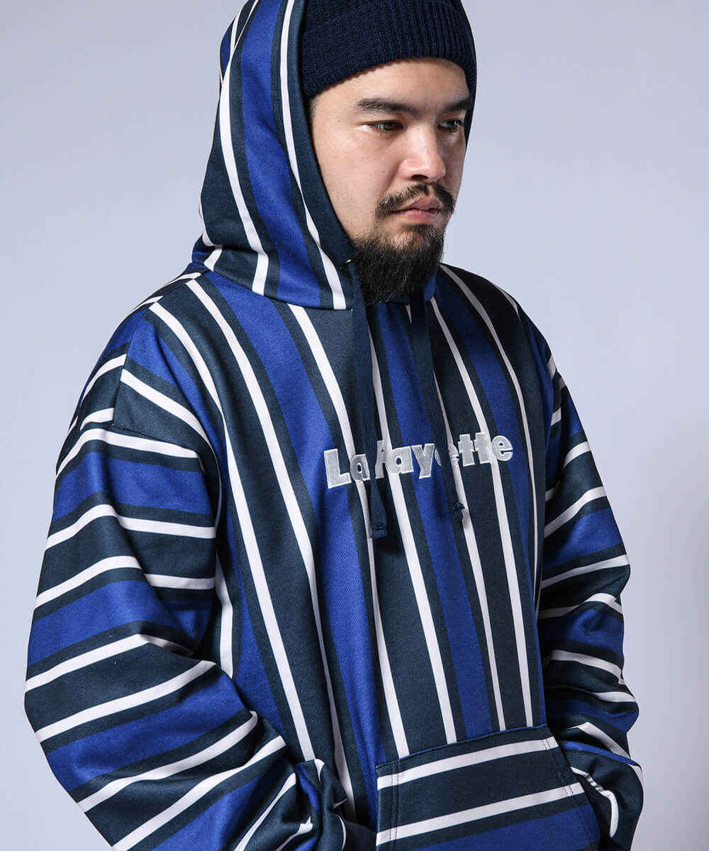 LFYT ラファイエット プルオーバーパーカー Lafayette ストリート ヒップホップ ラッパー カジュアル ブランド MEXICAN STRIPE Lafayette LOGO HOODIE LS230501｜clickstarwaks｜15