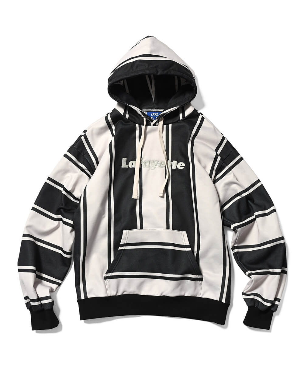 LFYT ラファイエット プルオーバーパーカー Lafayette ストリート ヒップホップ ラッパー カジュアル ブランド MEXICAN STRIPE Lafayette LOGO HOODIE LS230501｜clickstarwaks｜05