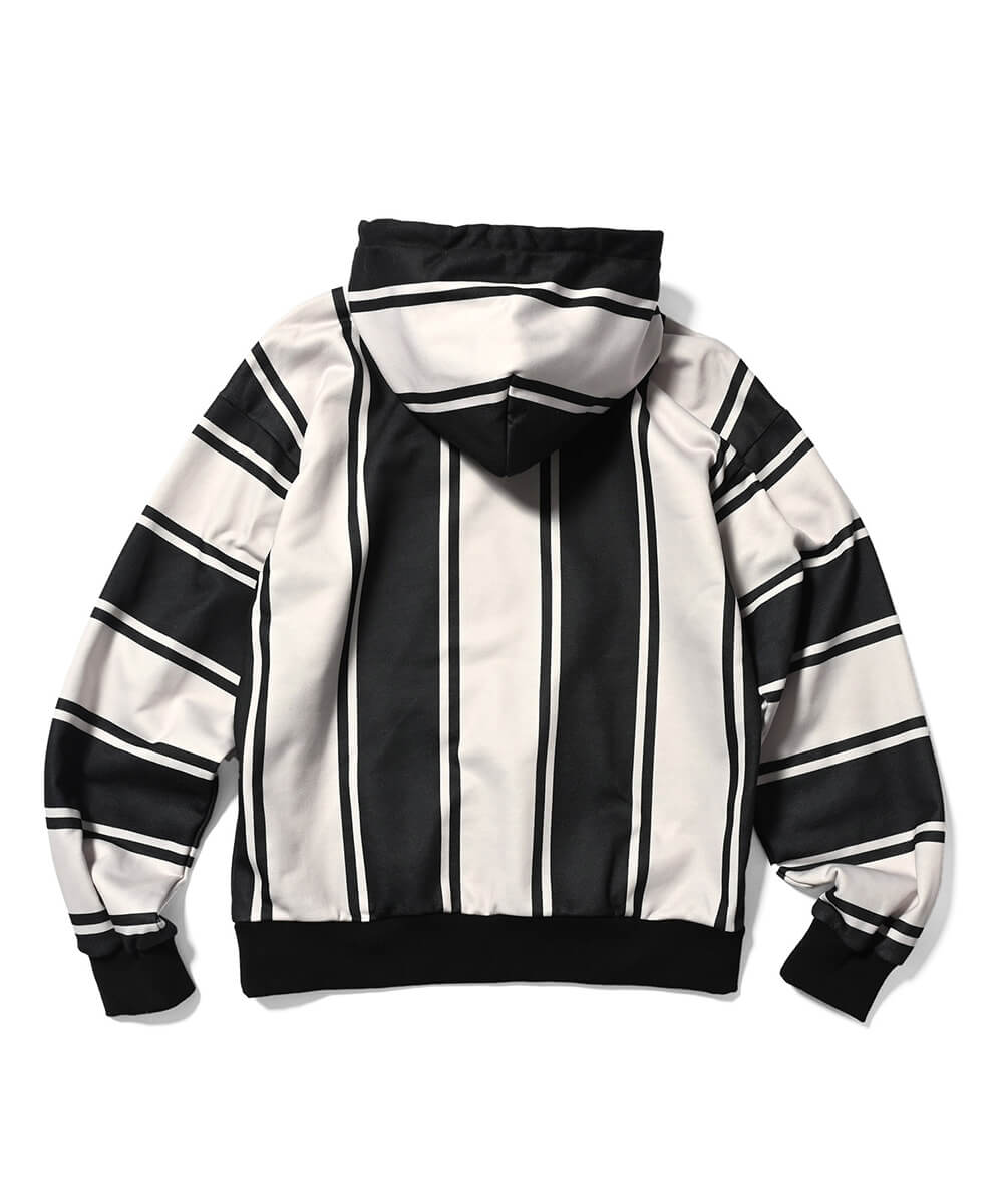 LFYT ラファイエット プルオーバーパーカー Lafayette ストリート ヒップホップ ラッパー カジュアル ブランド MEXICAN STRIPE Lafayette LOGO HOODIE LS230501｜clickstarwaks｜06