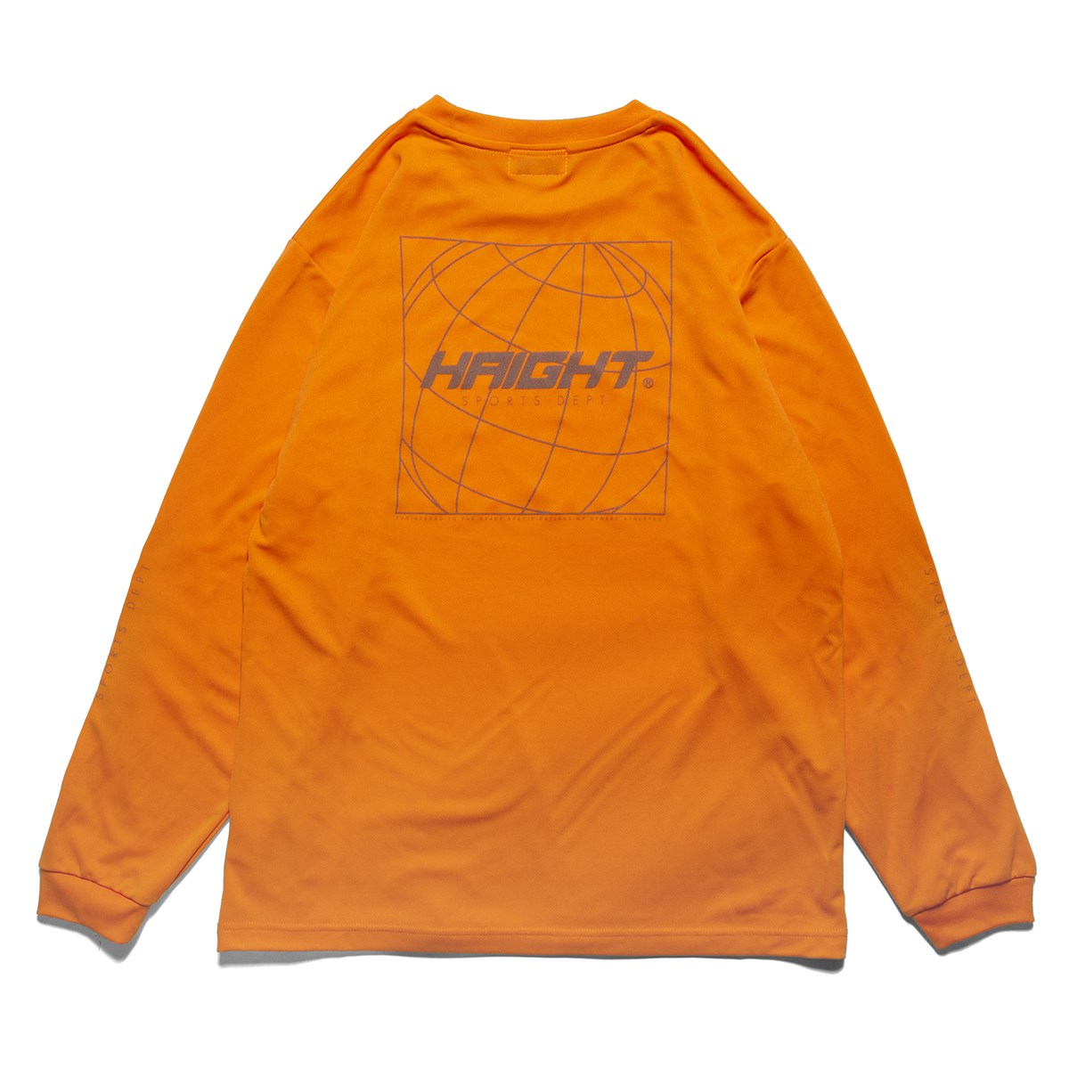 HAIGHT ヘイト 長袖Ｔシャツ ロゴ プリント ストリート ヒップホップ ラッパー ダンサー アメカジ スポーツ ブランド SPORTS DEPT DRY LS  Tee HTSS-241007｜clickstarwaks｜08