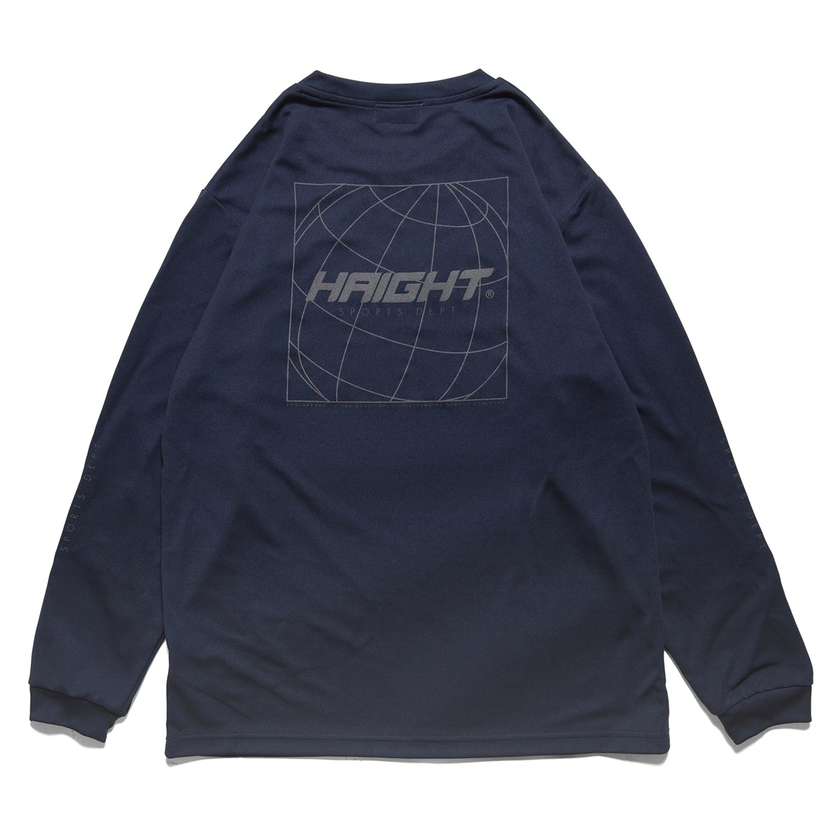 HAIGHT ヘイト 長袖Ｔシャツ ロゴ プリント ストリート ヒップホップ ラッパー ダンサー アメカジ スポーツ ブランド SPORTS DEPT DRY LS  Tee HTSS-241007｜clickstarwaks｜09