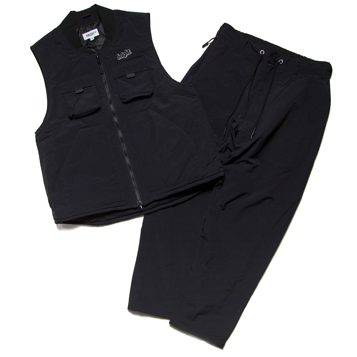 HAIGHT ヘイト ベスト ストリート ヒップホップ ダンス ラッパー ダンサーファッション ミリタリー ワーク カジュアル ブランド NYLON PADDED VEST HTAW-232003｜clickstarwaks｜10