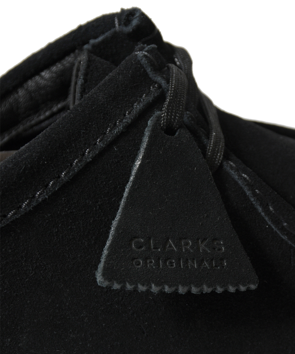 CLARKS ORIGINALS クラークス ブーツ 靴 シューズ ワラビー GORE-TEX ファッション ストリートカジュアル ブランド WALLABEE GTX 26165695 ブラック スウェード｜clickstarwaks｜09
