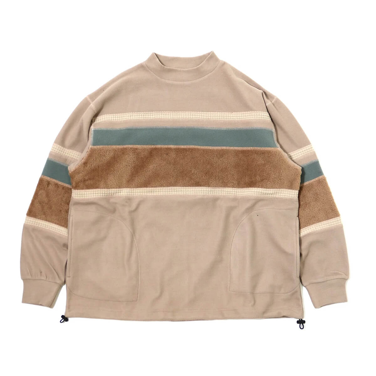 バーラップ アウトフィッター BURLAP OUTFITTER フリーストップ 米軍 US ARMY ストリート ブランド RUGBY STRIPE FLEECE TOP 23FWBO030076 :342504231001:Lafayette