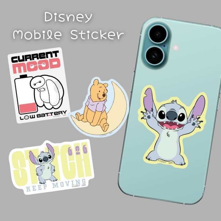 ディズニー キャラクター 蓄光モバイルステッカー ベイマックス