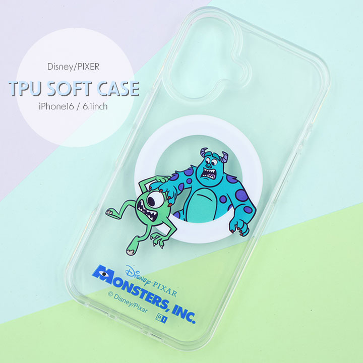 iPhone16 ぴかてる MagSafe対応 マグネットアクセサリー対応 衝撃吸収