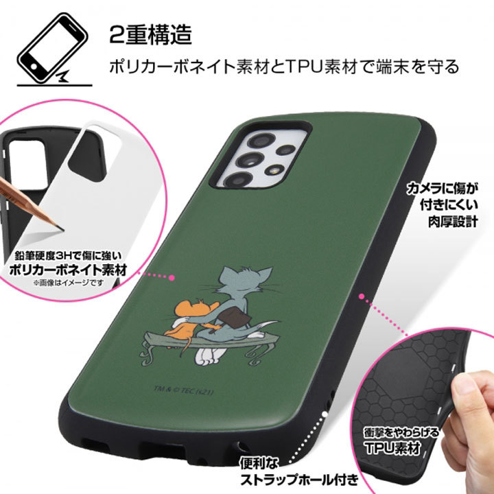 Galaxy A52 5G SC-53B トムとジェリー ルーニーテューンズ