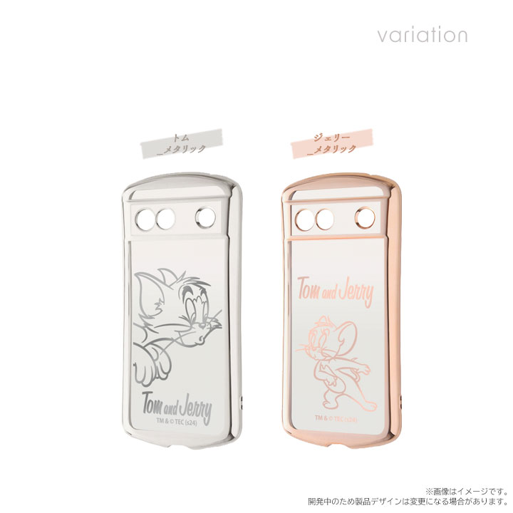 Google Pixel8a トムとジェリー 耐衝撃 TPU ソフトケース カメラ保護