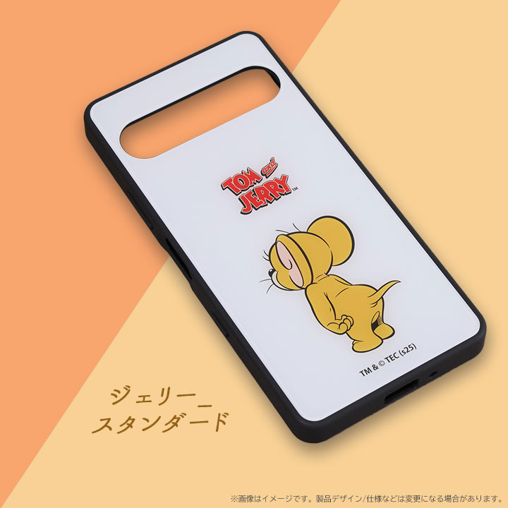 Xperia10VII ケース キャラクター かわいい スマホケース トムと