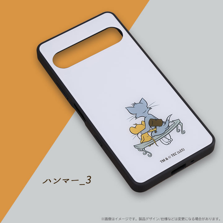 Xperia10VII ケース キャラクター かわいい スマホケース トムと
