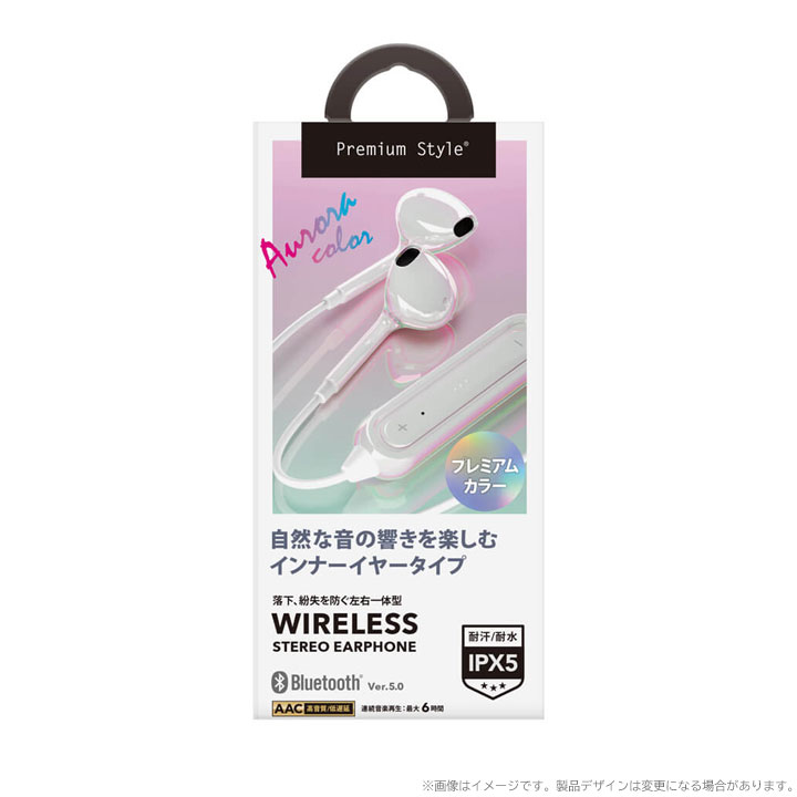 ワイヤレスイヤホン マイク付 インナーイヤー Bluetooth
